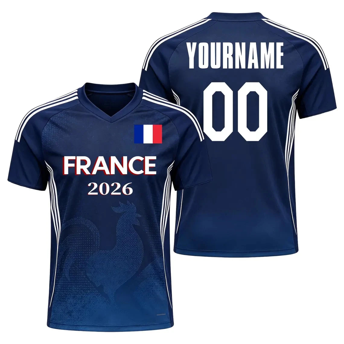 France 2026 Football Jersey front