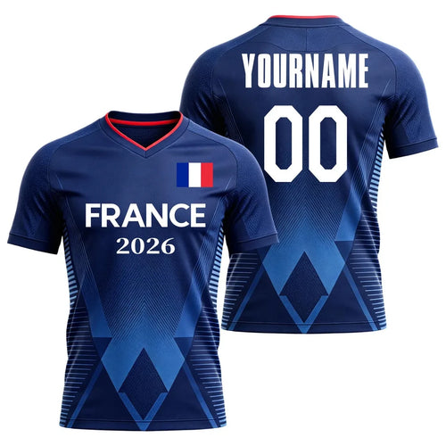 France 2026 Football Jersey worn