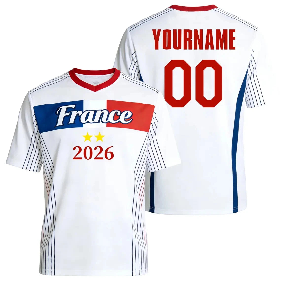 France 2026 Football Jersey detail